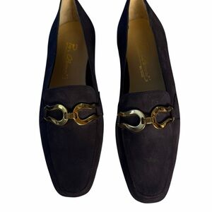 Pier Clements Suede Leather Loafers